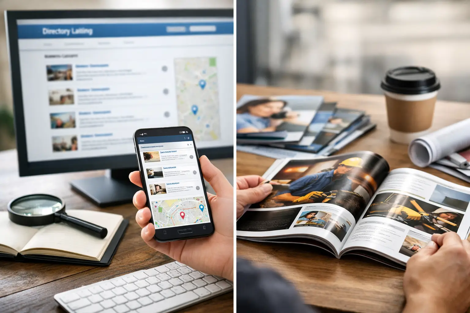 Directory Listing Versus Trade Advertising